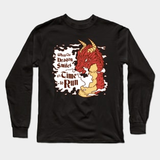 Dragon's Warning Long Sleeve T-Shirt